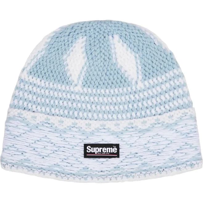 Supreme Logo-Patch Beanie