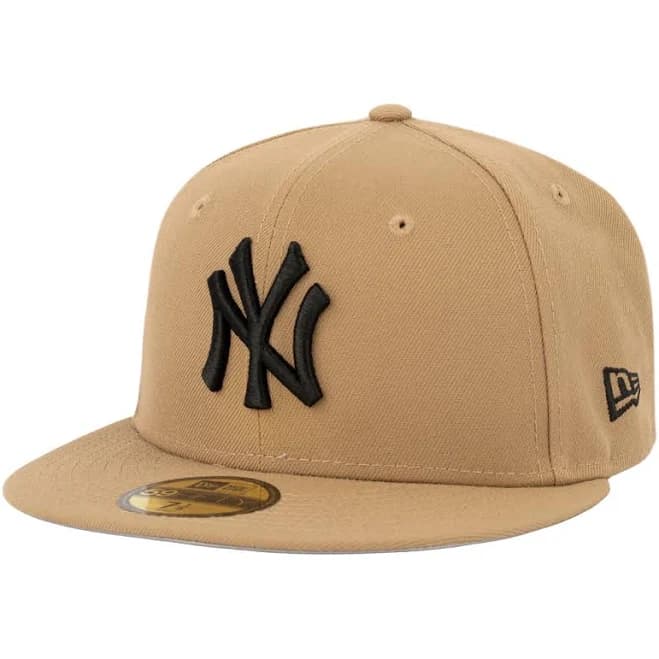 MLB New York Yankees New Era Mocha 59FIFTY Fitted Hat - Khaki khaki / 7 3/4