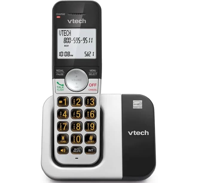 VTech V Tech Cordless Phone With Large Display And Big Buttons