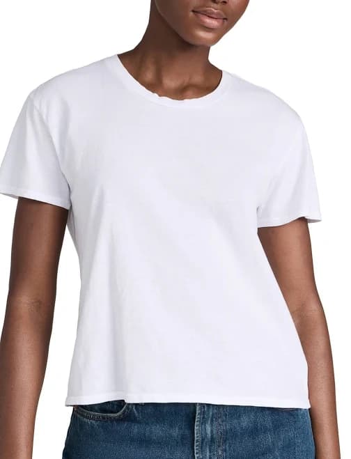perfect white tee Harley Boxy Crew Tee