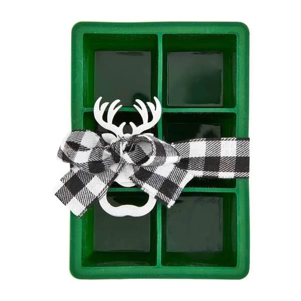 Mud Pie Green Silicone Ice Cube Mold