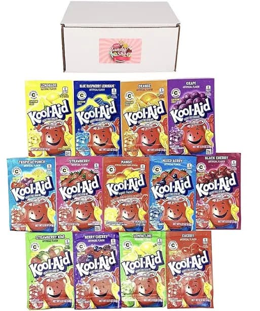 Kool Aid Variety Pack Drink Mix Packets