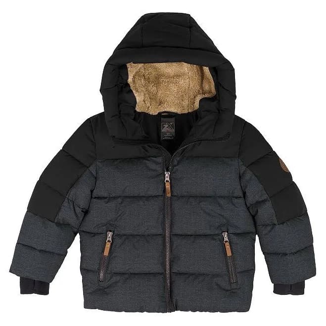 Boys' Heavyweight Hooded Puffer Coat
