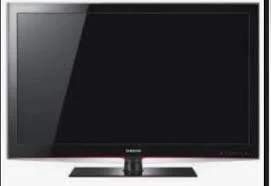 Samsung Flat Screen TV Black Modern Design Sleek Display Home Entertainment