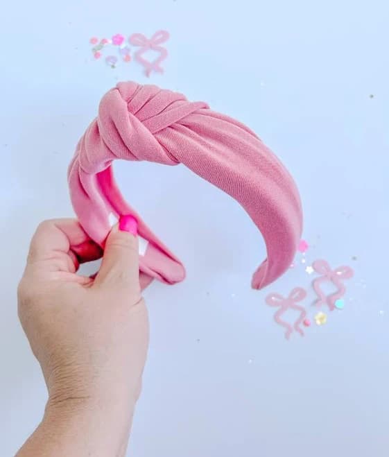 Evie Pearl Handmade Knotted Headband