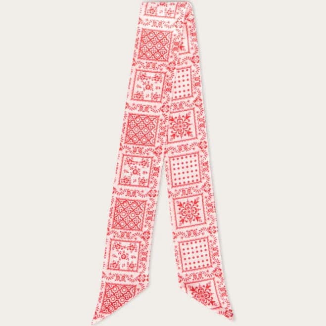 Tecovas Women's Silk Bandana Ribbon Scarf