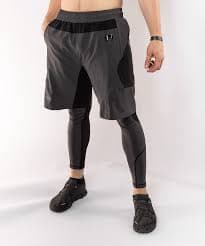 Venum G-Fit Training Shorts - Grey/Black