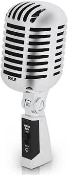 Pyle Classic Retro Vintage-Style Dynamic Vocal Microphone