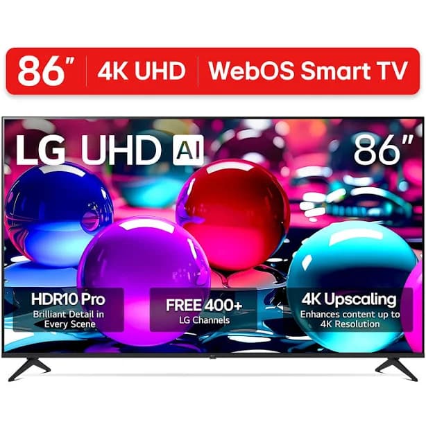 LG 4K UHD Ua75 AI Smart TV 43ua7500zua