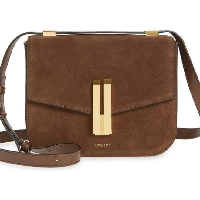 DeMellier Vancouver Suede Crossbody Bag