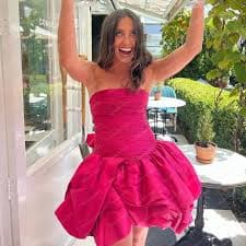 Cute Short Satin Party Dresses Boat Neck Pleated Puffy Mini Length Short Prom Dress Custom Made Chic Evening Gowns Outfits - AliExpress