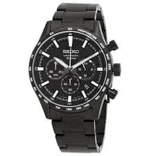 Men's Watch Seiko ssb415p1 Black
