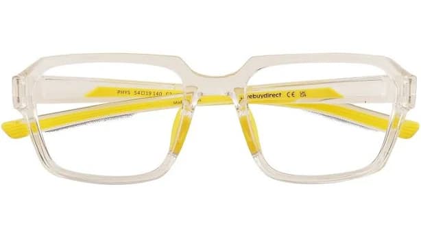 Clear square Plastic eyeglasses Online Full-Rim