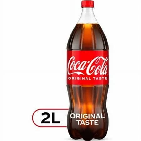 Coca-Cola Soda Bottle 2 Liter Pack of 2