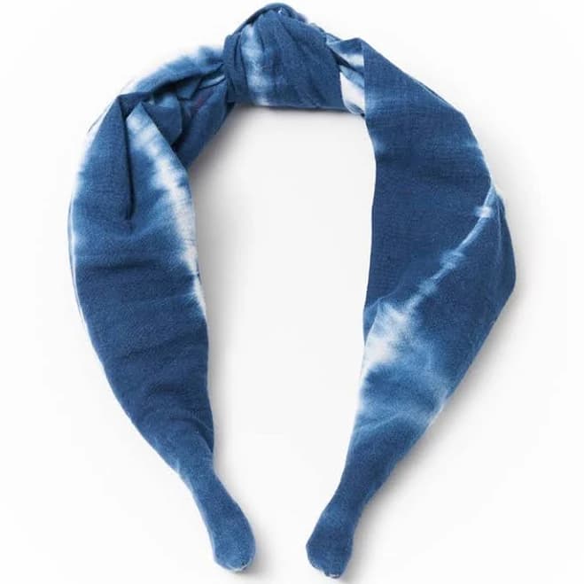 Shibori Tie Dye Knotted Headband