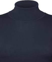 Cielo Women's Solid Basic Stretch Turtleneck Pullover Knit Sweater Navy S at Amazon Women's Clothing store