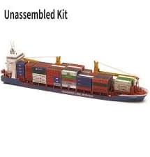 1/400 Scale Polish Gdansk Cargo Ship Model Unassembled Paper Model Collection