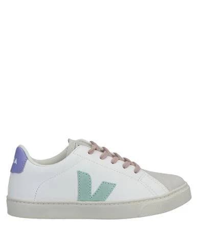 Veja Kid Girl Sneakers Light grey Size 6Y Leather