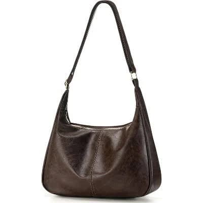 Women's Leather Slouchy Hobo Bag