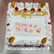Square Cakes (Whipping Cream)