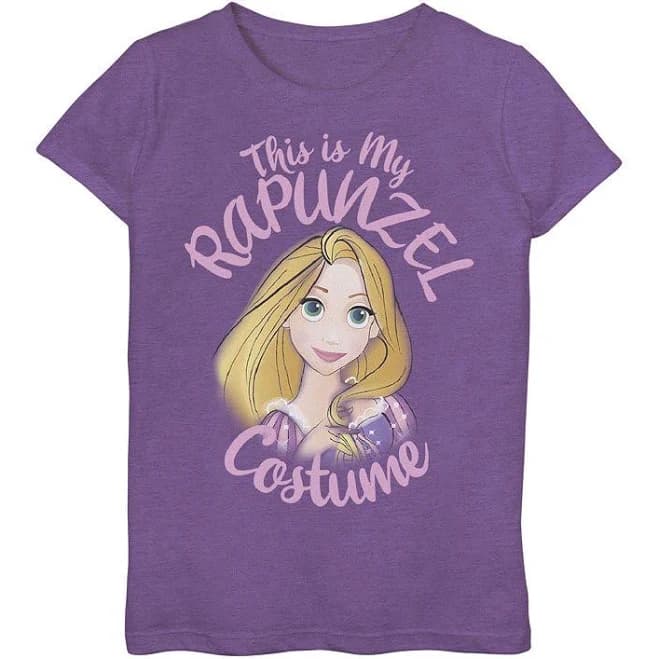Disney Girl's Rapunzel Costume T-Shirt