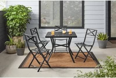 StyleWell Folding Outdoor Dining Chair