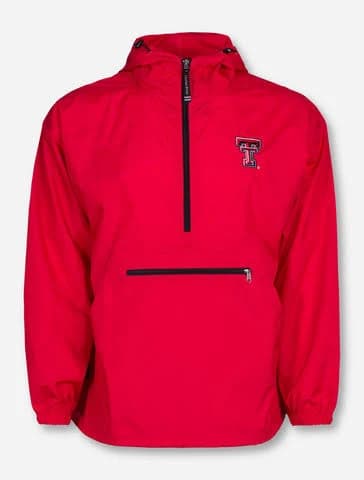 Charles River Texas Tech Pack N Go Half Zip Pullover