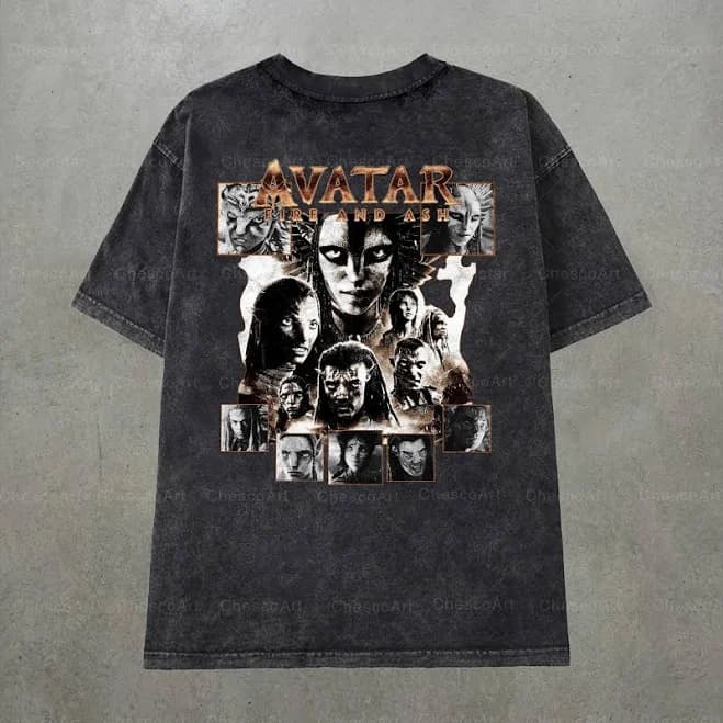 Avatar Fire and Ash Oversized T-Shirt