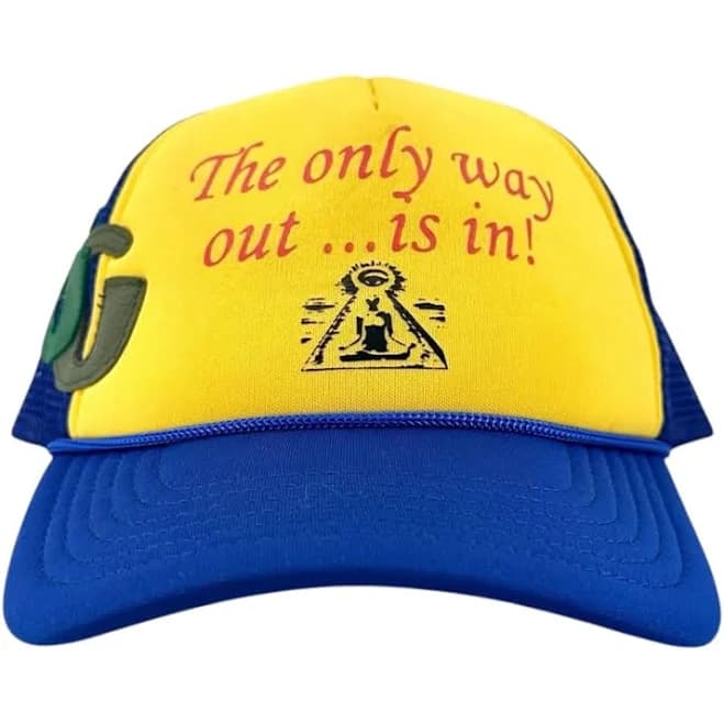 Gallery department Only Way Out Trucker Hat with 2 G Patch