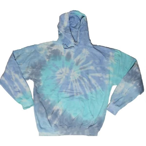Tie Dye Lagoon Spiral Hoodie