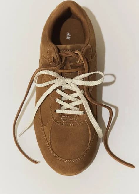 H&M Ladies Suede Sneakers