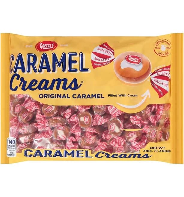 Caramel Creams Candy 48 oz Bag