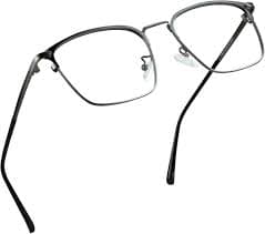 Amazon.com: LifeArt Blue Light Blocking Glasses, Anti Eyestrain, Computer Reading Glasses, Gaming Glasses, TV Glasses for Women Men, Anti Glare (Grey, 5.00 Magnification) : Health & Household