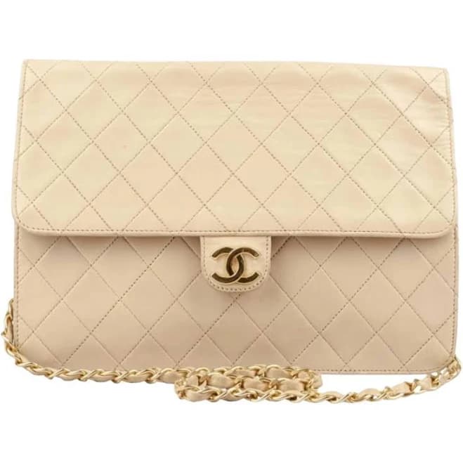 CHANEL Quilted Caviar New Classic Double Flap Jumbo