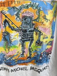 Jean-Michel Basquiat Shirt Medium White | Mercari