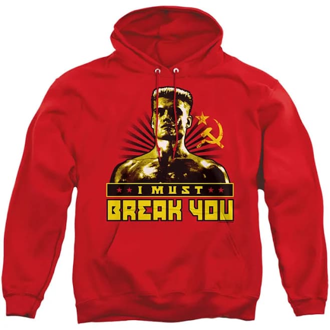 Rocky I Must Break You Pull-Over Hoodie