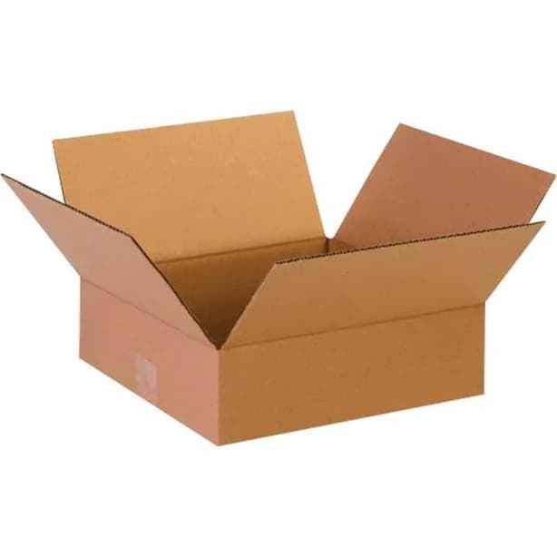 13" x 13" x 4" 32 ECT 250/Pallet Shipping Boxes