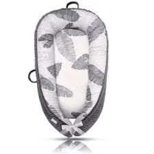 Newborn Nest Pillow Baby Lounger Pillow For Newborns 0-12 Months - Portable Nest For Floor & Travel Infant Floor Seat