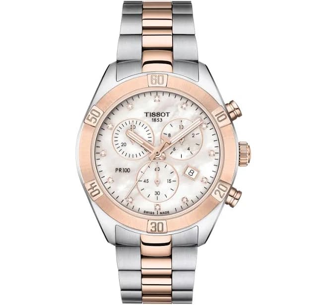 Tissot Women's Watch PR 100 Sport Chic Chronograph 38mm T1019172211600
