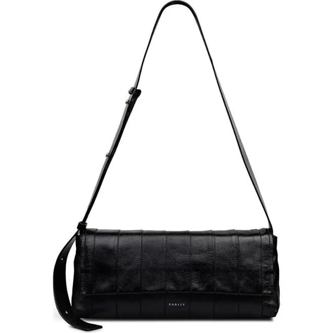 Radley Women's Annabel Stripe Medium Flapover Shoulder Bag