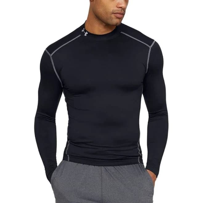 Mens Under Armour ColdGear Compression Mock