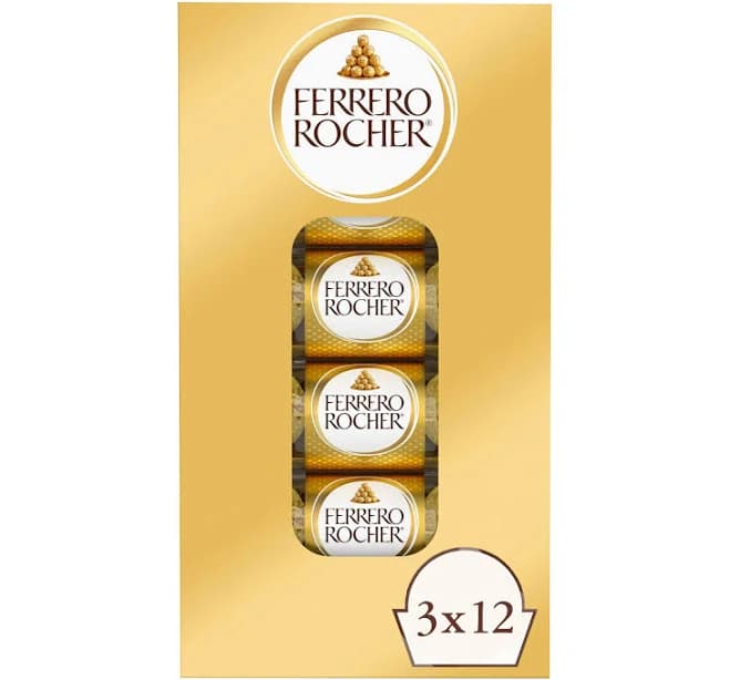 Ferrero Rocher Hazelnut Chocolates