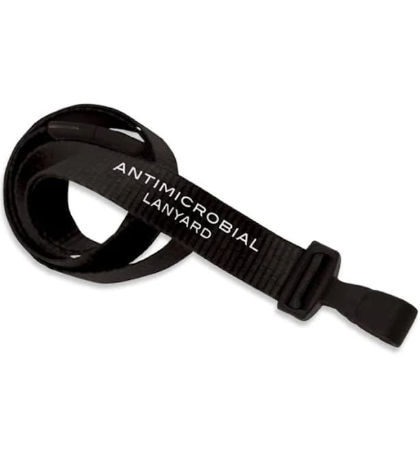 5/8" Antimicrobial Lanyard with Safety Breakaway