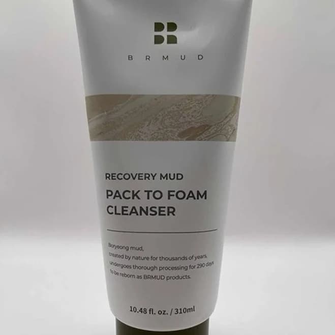 Korean BRMUD Recovery Mud Pack To Foam Cleanser Value Size 310mL New & Sealed - New Beauty | Size: s