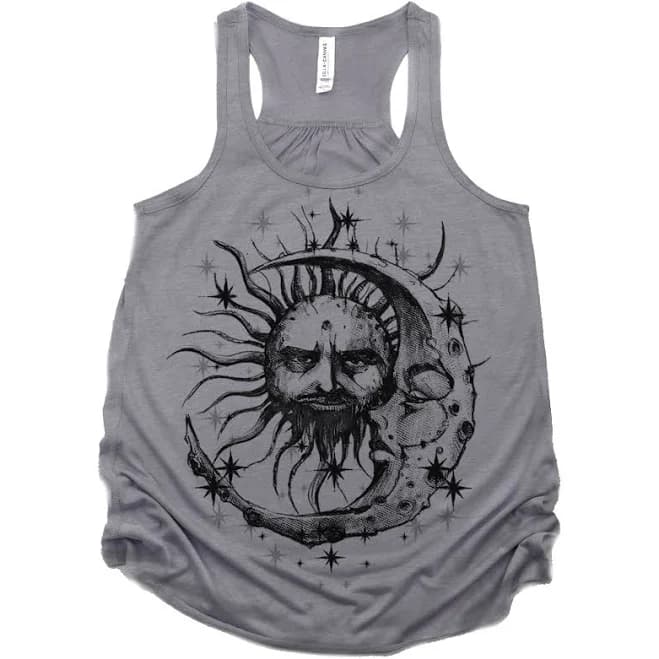 Sun & Moon Celestial Duo Tank Top