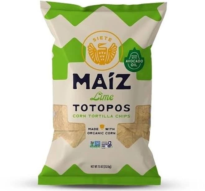 Maíz Lime Corn Tortilla Chips 7.5oz