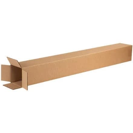 5 x 5 x 48" Tall Corrugated Boxes-ECT-32