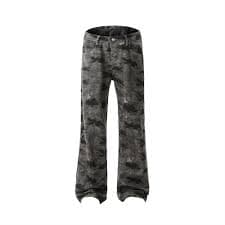 Vintage American retro casual loose men's camouflage jeans | Grailed