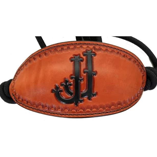 Double J Saddlery HRH43 Chestnut Rope Halter