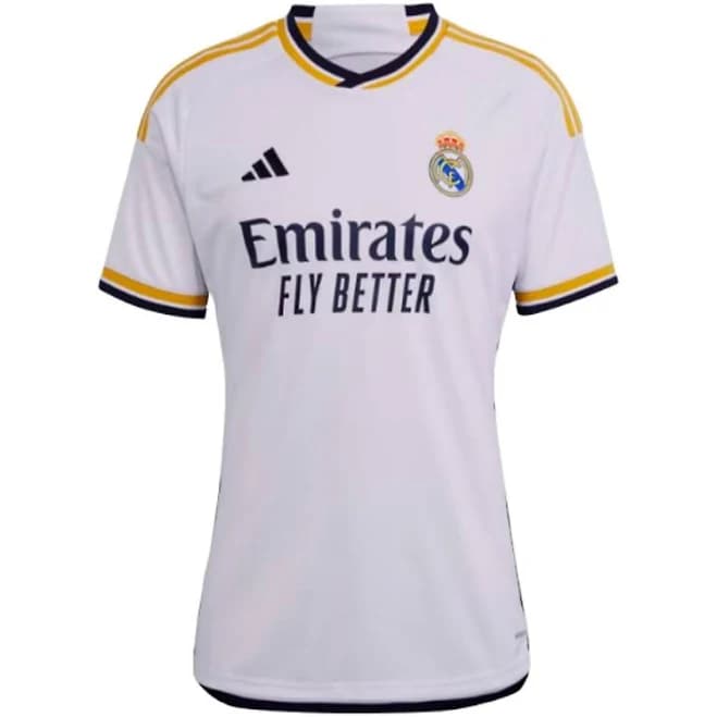Adidas 2023-2024 Real Madrid Home Shirt (Ladies) White Size 12 Medium